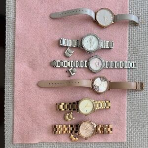 Fossil Watches and Olivia Burton Watch - Women’s - 6 Pieces